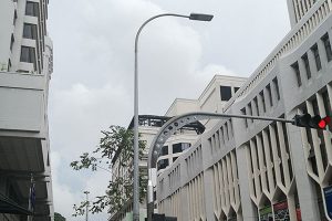 Жоғары қуатты 200 Вт жарықдиодты көше шамдары, Сингапур тас жолы даңғылында